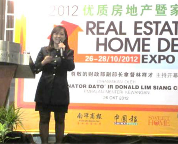 Guest Speaker at Nanyang Siang Pao Real Estate Expo 2012